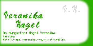 veronika nagel business card